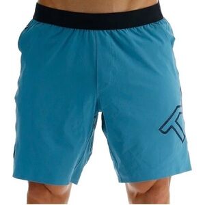 TYR Hydrosphereª Men's Unlined 7" Unbroken Big Logo Shorts - Medium